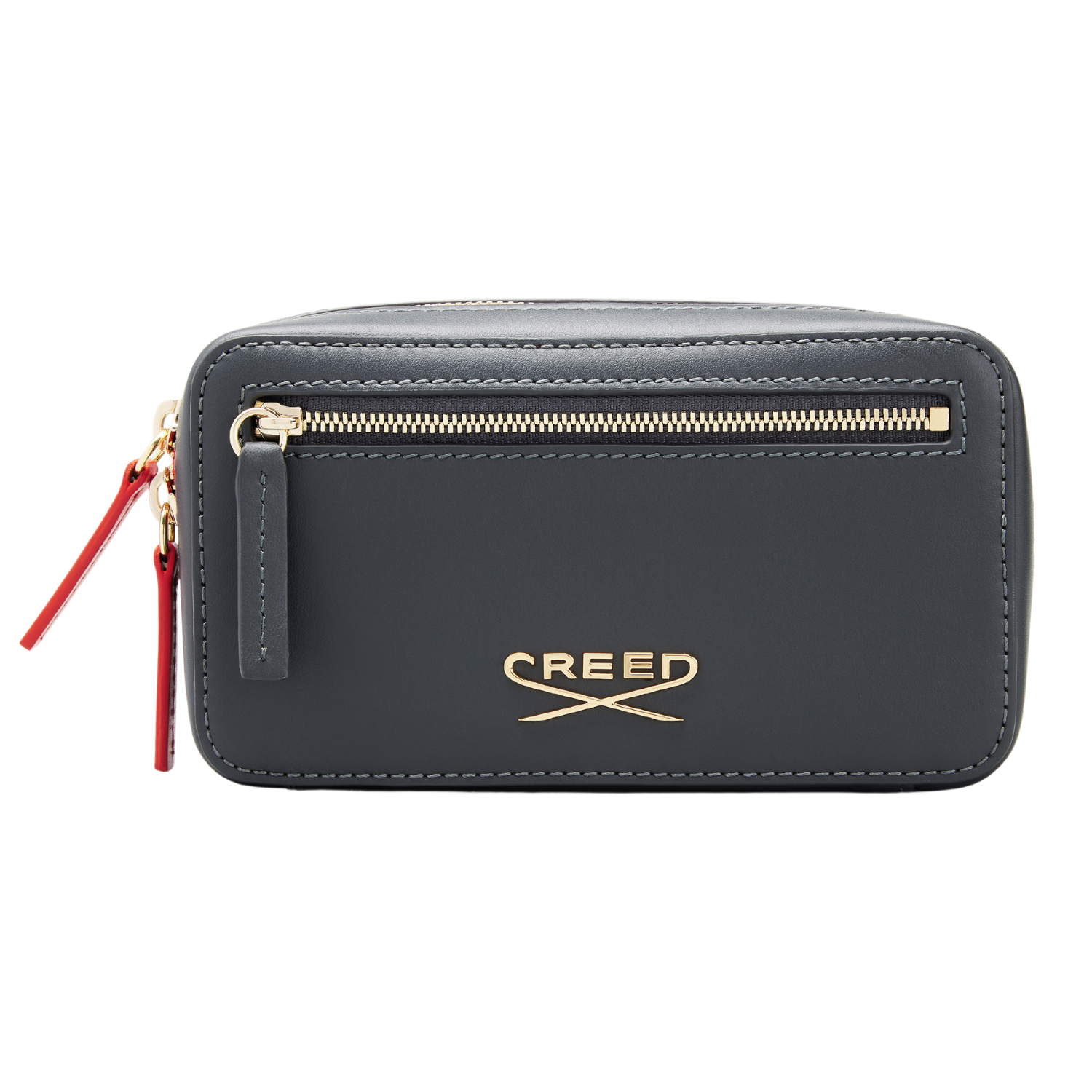 Graphite Petite Leather Travel Companion