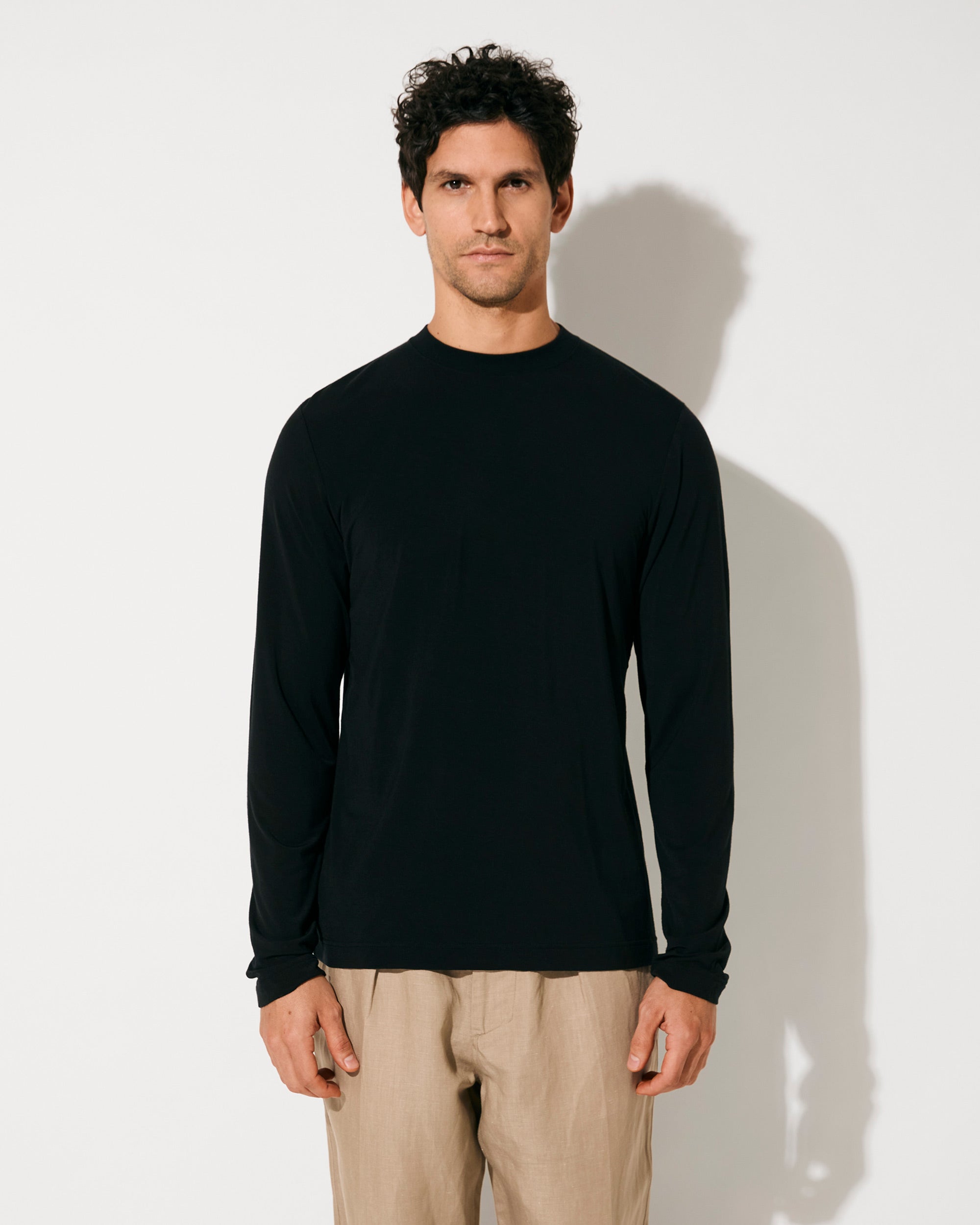 Merino Blend Long Sleeve T-Shirt